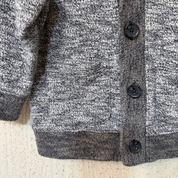 Old Navy Toddler Cardigan Gray Knit Shawl Collar Button Front 18-24M - Picture 4 of 8